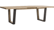 H&H - Metalox - Industriel - table a rallonge 190 x 100 cm (+ 50 cm)
