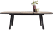 H&H - Avalox - Industriel - table a rallonge ovale 190 (+ 60) x 110 cm