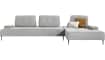 XOOON - Saint Tropez - Minimalistisches Design - Sofas - 2-Sitzer Element 120 cm. / Eckteil recht