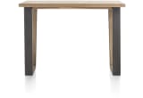 Ohne Rand mit Baumrinde from + V-Form Metall / Holz Fuesse