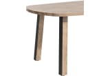 Tischbeine (4) mit Holzeinlage