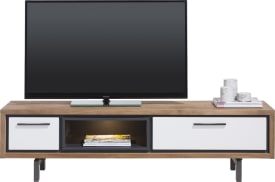 TV-Sideboard 170 cm - 1-Lade + 1-Klappe + 1-Nische (+ LED)