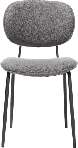 chaise - cadre noir (ROB) - tissu Avicci