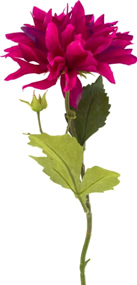 Dahlia Spray fleur artificielle H60cm