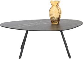 table basse 94 x 49 cm. - hauteur 35 cm. - plateau en ceramique
