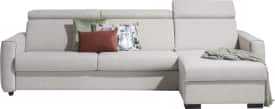 slaapbank 3-zits + longchair rechts + box (bed 160 x 190 cm)