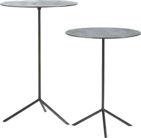 Maelynn set of 2 side tables H57-47cm