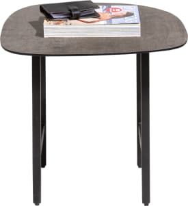table d'appoint 45 x 45 cm. - aspect beton HPL