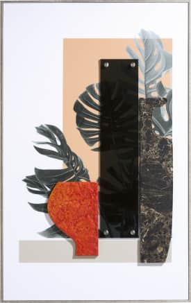 Seventies Orange tableau 50x80cm