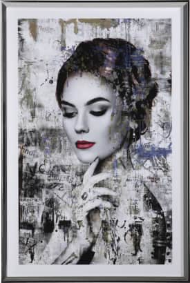 Chic Lady peinture 120x80cm