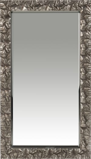 Baroque Spiegel 82x142cm - silber
