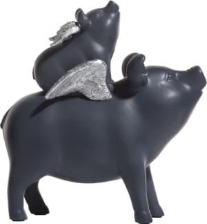 Piggy Family figurine H20cm
