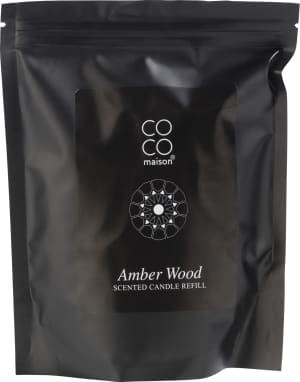 Amber Wood Auffueller Duftkerzen