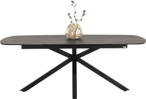 table 200 x 100 cm - pied centrale - plateau en ceramique