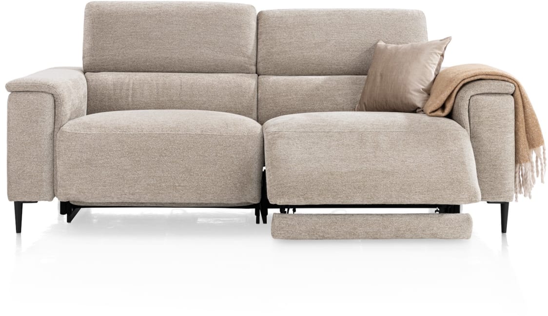 H&H - Cassie - Canapés - 3-places - réglable électique à 1 moteur