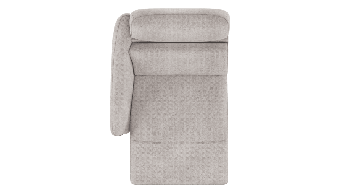 H&H - Maelys - Canapés - 1-place xl accoudoir gauche - réglable électrique - 1 x 2 moteurs