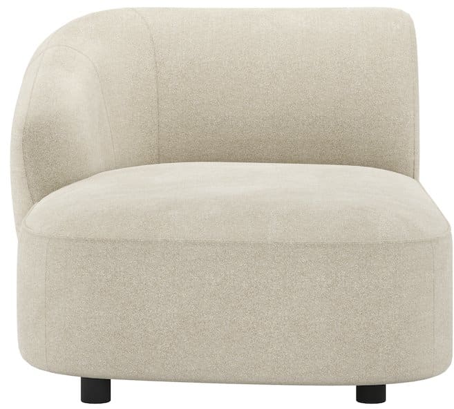 XOOON - Cervo - Sofas - rundlicher Longchair - links