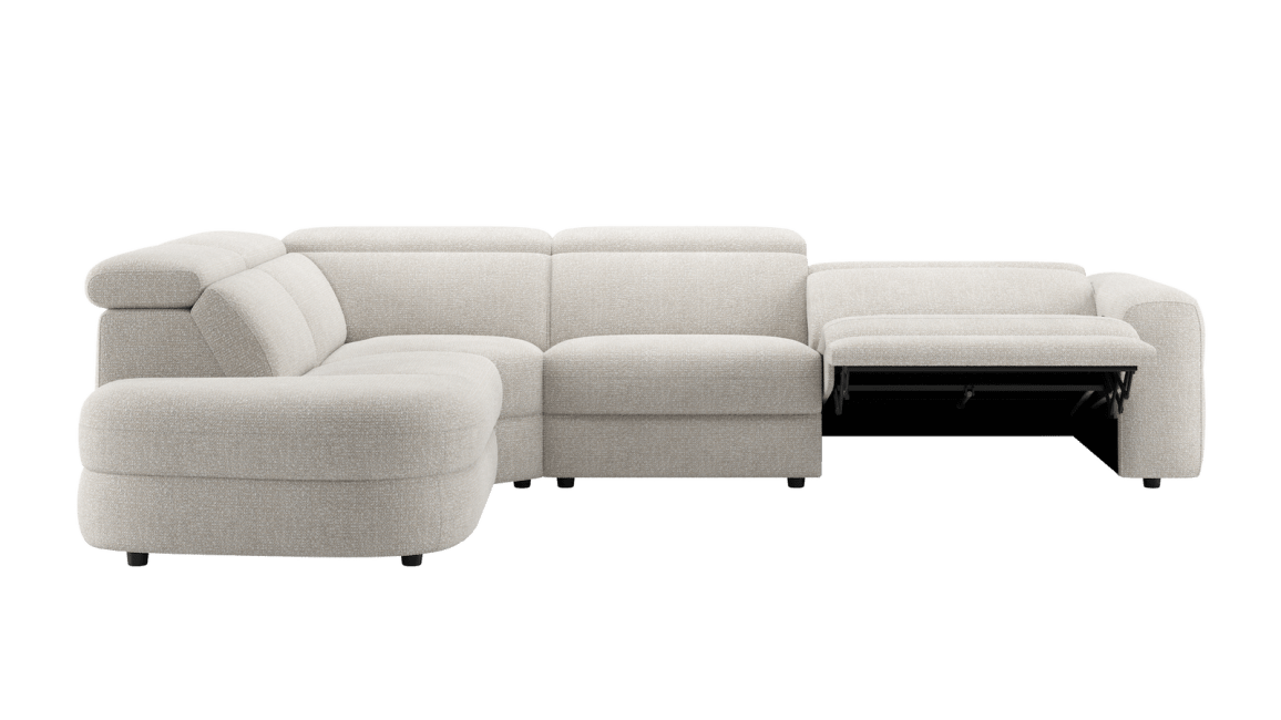Henders & Hazel - Tivoli - Canapés - ottomane petite gauche - partie d'angle - 1,5-places - 1,5-places XL electrique -appui-tete reglable