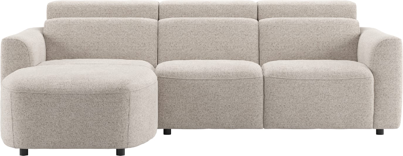 XOOON - Cantello - Salons - Longchair links - 2 zits arm rechts