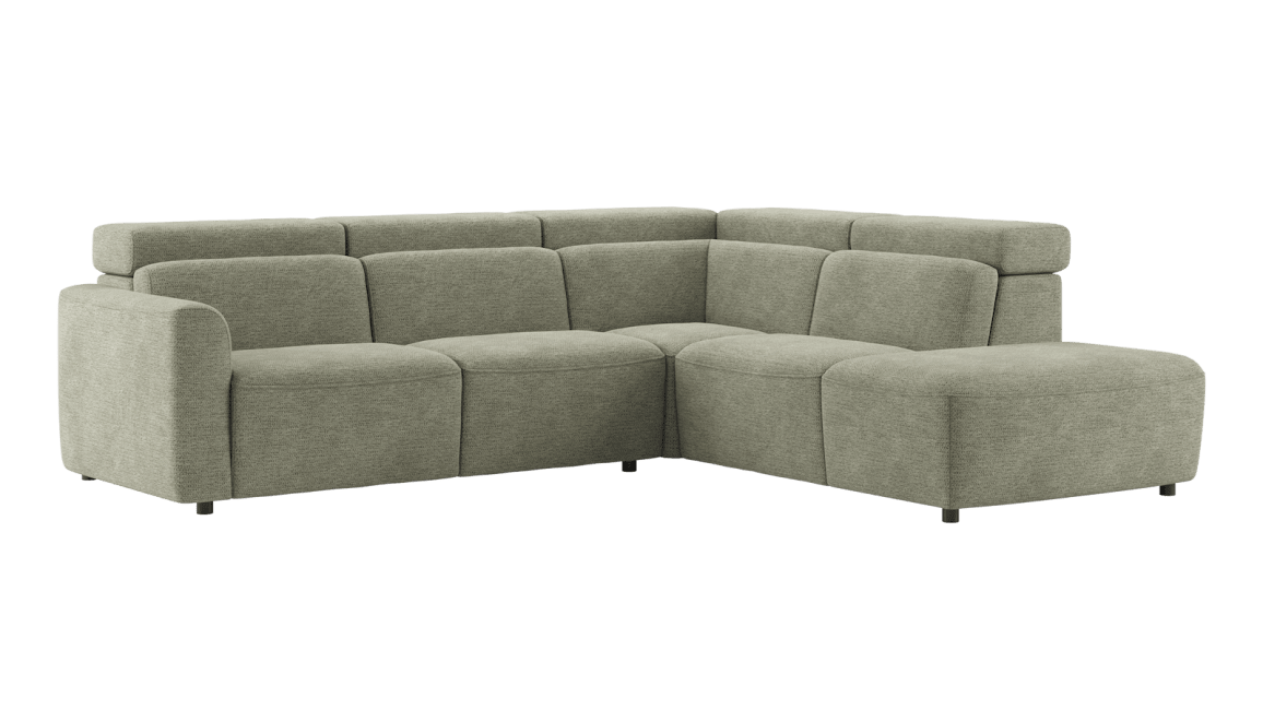 XOOON - Cantello - Salons - 2,5 zits arm links - Ottomane groot rechts