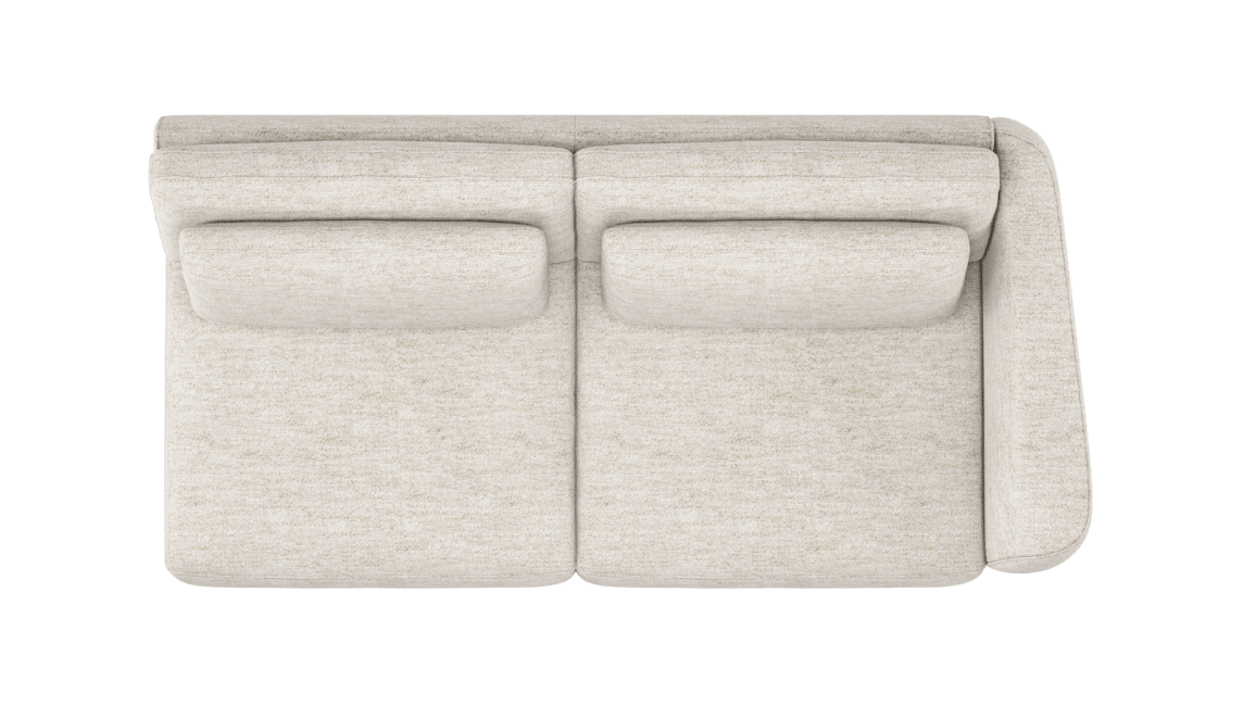 H&H - Burdigala - Canapés - 3-places - accoudoir droit