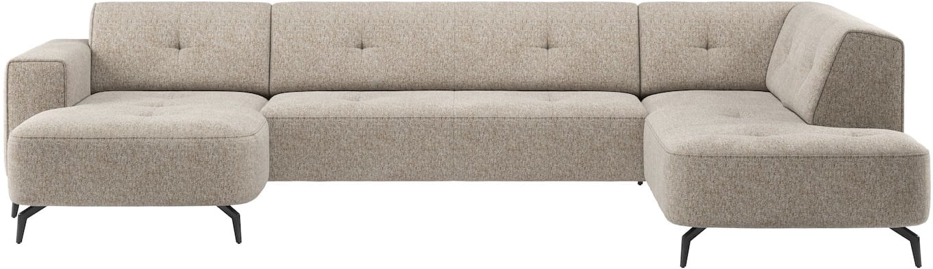 Happy@Home - Brielle - Banken - Longchair links - 2,5 zits zonder armen - ottomane rechts