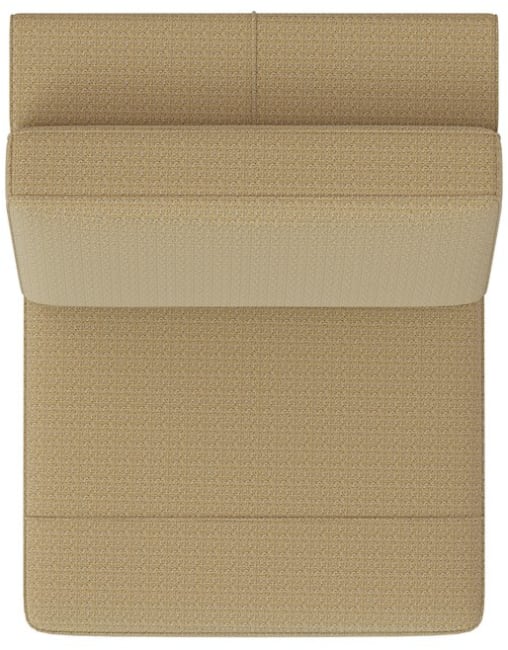 XOOON - Denver - Minimalistisches Design - Sofas - 1-Sitzer XL ohne Armlehnen