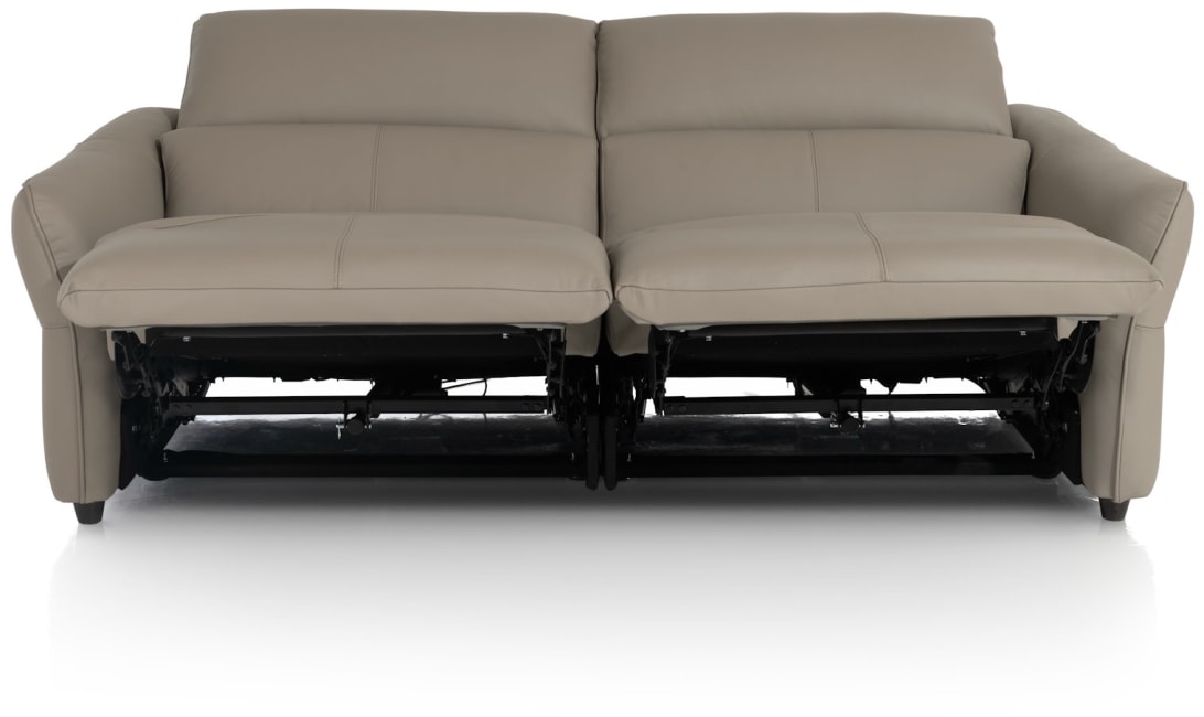 H&H - Mael - Canapés - 3-places - réglable électrique à 6 moteurs - ressorts bonell