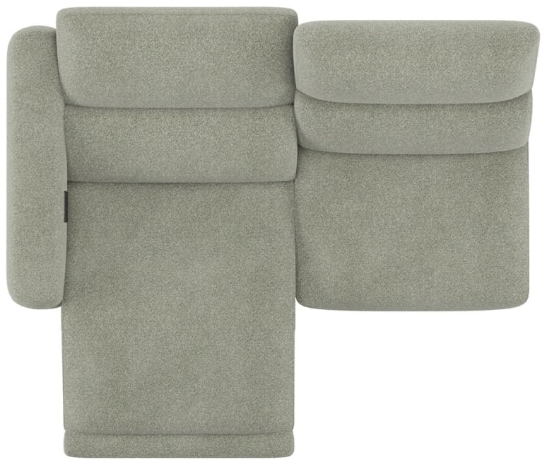 XOOON - Creazzo - Sofas - 3-Sitzer Armlehne links - elektrisches Relaxsystem links - 2 Motoren