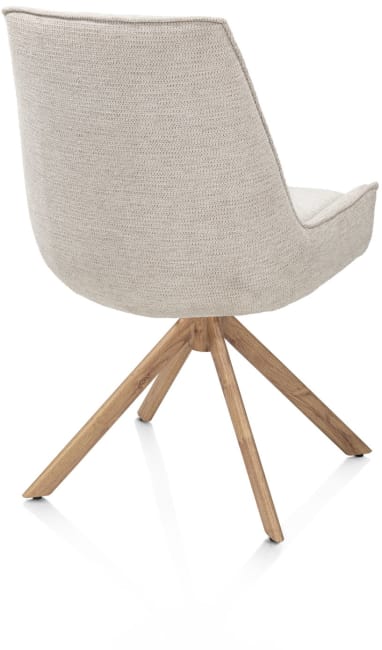 Henders and Hazel - Theo - eetkamerstoel - draaibaar - eikenhout look - pocket