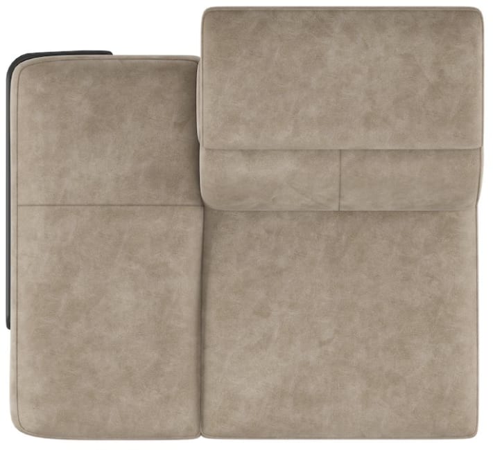 H&H - Cassie - Canapés - petite ottomane - gauche