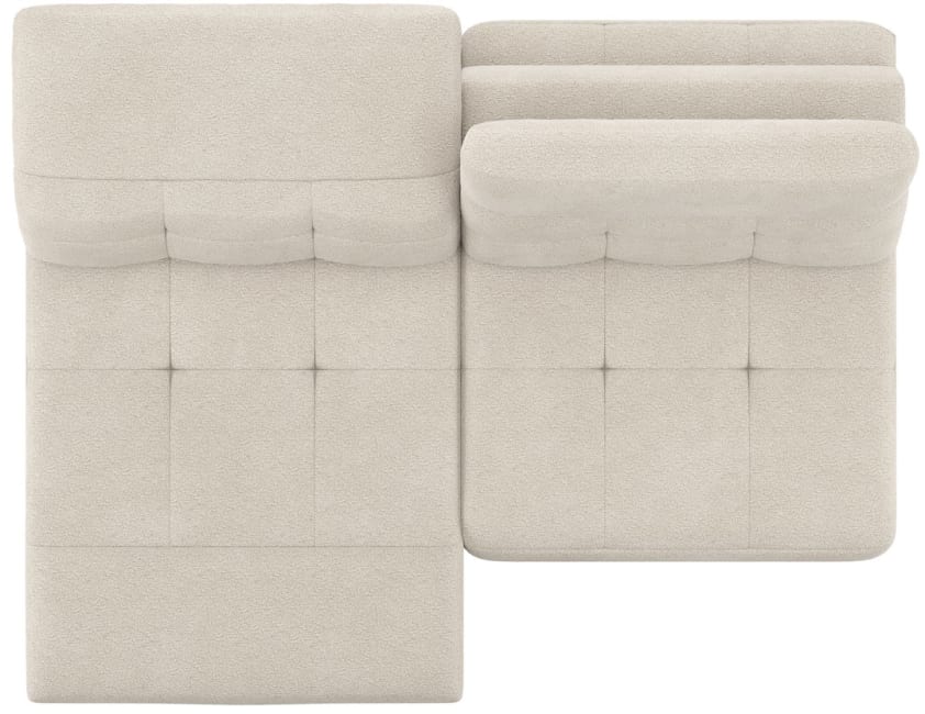 Henders and Hazel - Bologna - Banken - 3-zits - zonder armen - verstelbare rug - electrisch verstelbare voetsteun