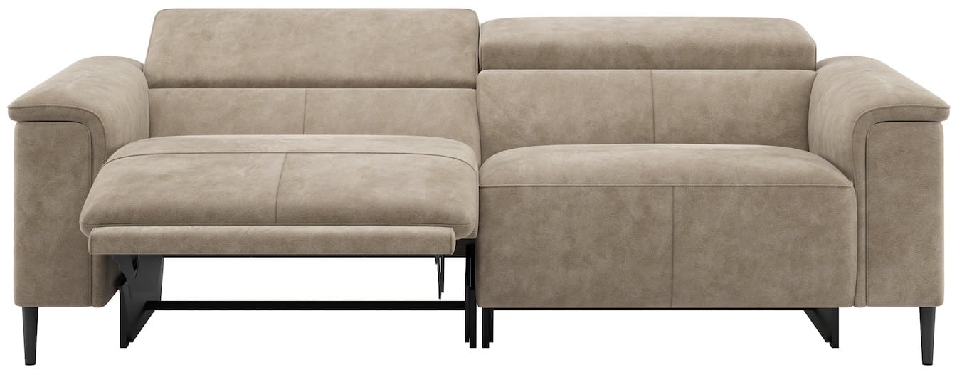 H&H - Cassie - Canapés - 3-places - réglable électique à 1 moteur