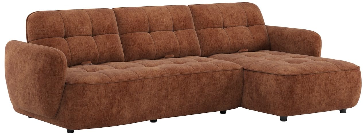 XOOON - Casoli - Sofas - 3 Sitzer Armlehne links verstellbar - Longchair rechts verstellbar