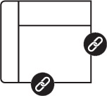 Henders and Hazel - Rochelle - Salons - hoekelement