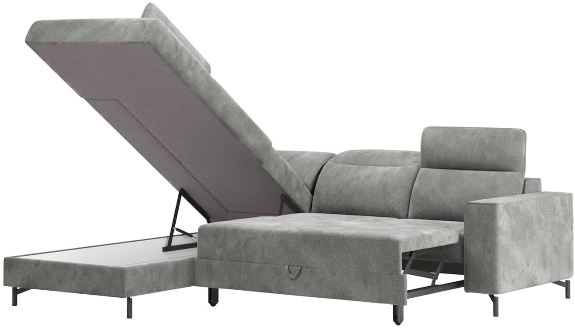 XOOON - Rialto - Sofas - Ottomane links - 2,5 Sitzer Armlehne rechts