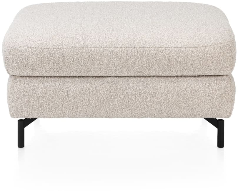 H&H - Los angeles - Canapés - pouf grand - 80 x 60 cm