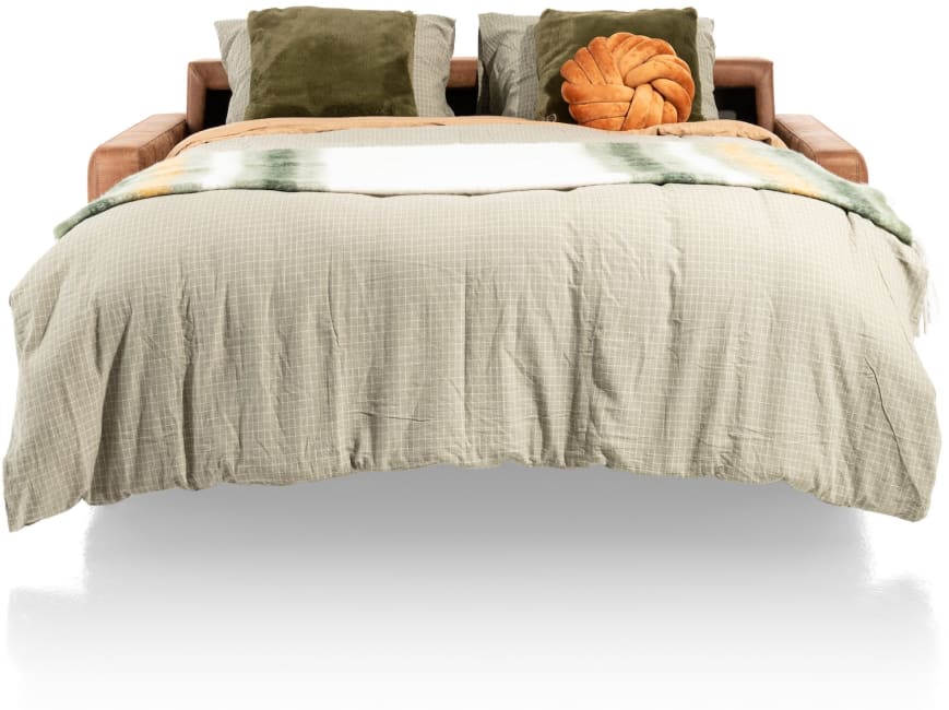 H&H - Pyrenées - Canapés - convertible 3-places 160 cm - tissu secilia