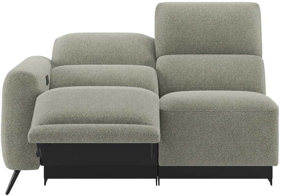 XOOON - Creazzo - Sofas - 2-Sitzer Armlehne links - elektrisches Relaxsystem links - 2 Motoren