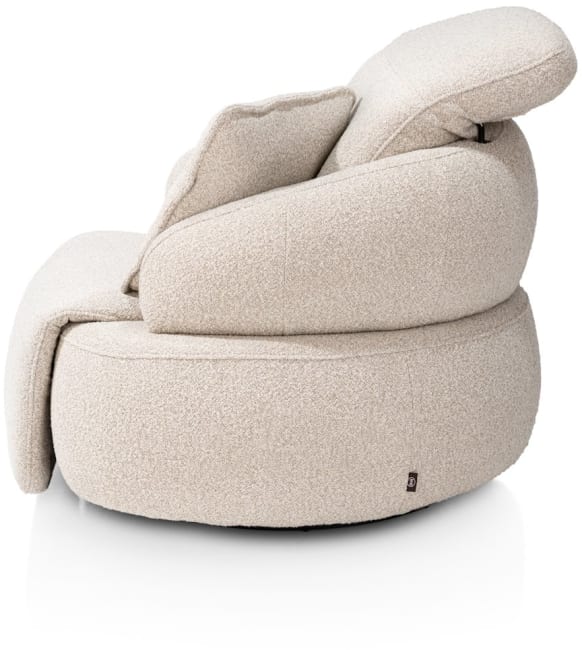 Henders and Hazel - Hollywood - Homecinema draaifauteuil, met relaxsysteem en verstelbare rug