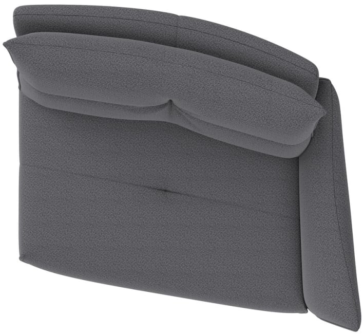 H&H - Modène - Pur - Canapés - 2-places - rond - accoudoir droit