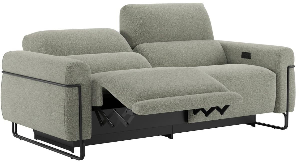 XOOON - Creazzo - Sofas - 3-Sitzer - elektrisches Relaxsystem - 4 Motoren