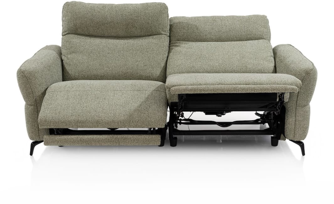 H&H - Brunelle - Canapés - Canapé 2,5 places avec fonction relax (2x 2 moteurs)
