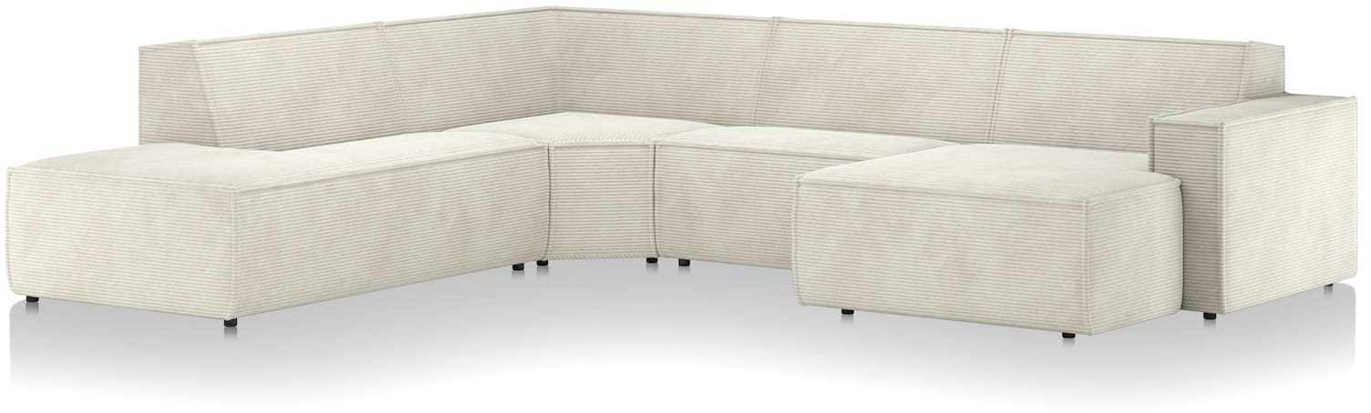 XOOON - Colmar - Sofas - Ottomane klein links - Eckteil - 1,5 Sitzer ohne Armlehne - Longchair klein rechts