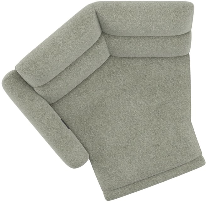 XOOON - Creazzo - Sofas - 1-Sitzer 45° Armlehne links - elektrisch verstellbar - 2 Motoren