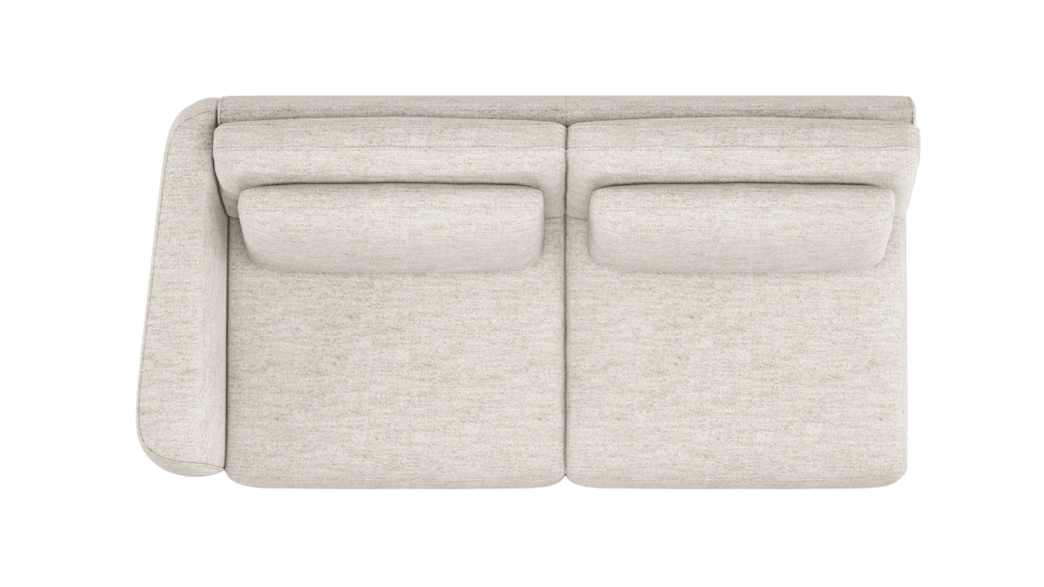 H&H - Burdigala - Canapés - 3-places - accoudoir gauche