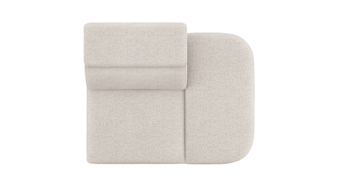 Henders & Hazel - Pertina - Sofas - Ottomane klein - rechts