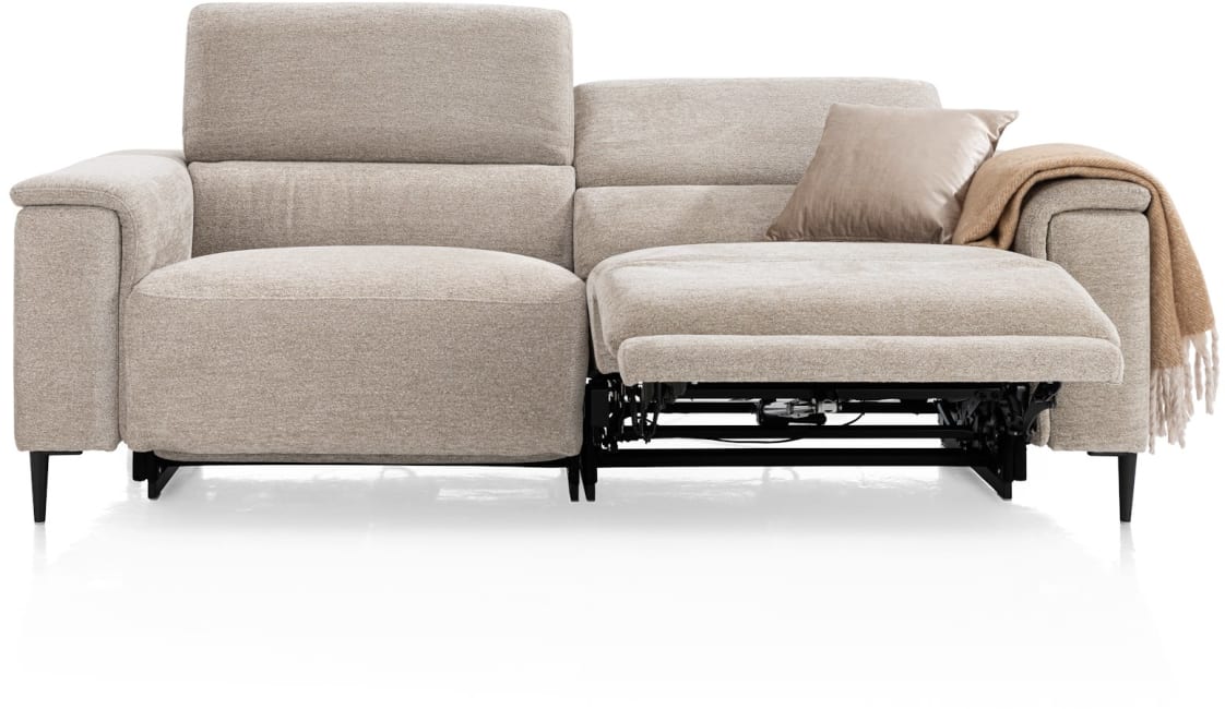H&H - Cassie - Canapés - 3-places - réglable électique à 1 moteur