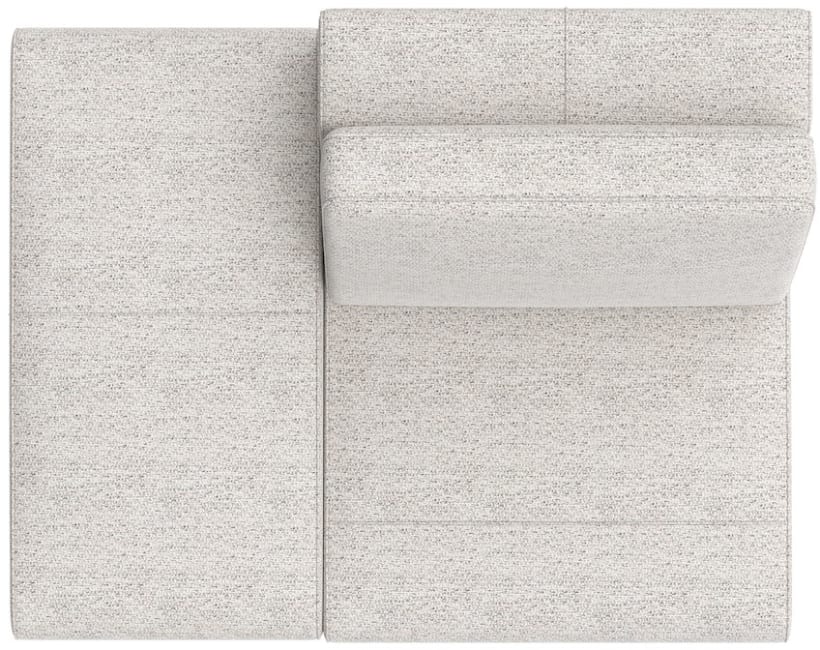 H&H - Tarascon - Moderne - Canapés - ottomane petite gauche