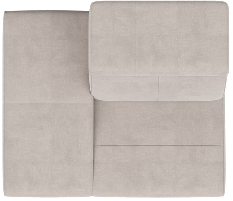 H&H - Bangkok - Moderne - Canapés - ottomane - petit - gauche